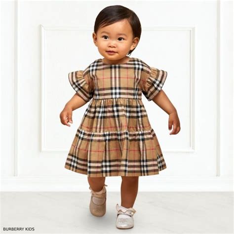 burberry navy blue & white striped baby outfit set|Burberry blue shoes.